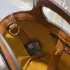 koszyk warzywny 2024 Cowhide Lafite Słomka tkana torba Crossbody Handheld Beach Mini