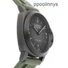 PANEREI Submersible Watches Mouvement mécanique automatique Base de bracelet Giorni Genève manuel de boutique Titanium Mens Watch 2121 9P8J