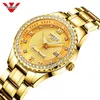 Montre-bracelets 2024 Femmes Watchs Top Gold Ladies Watch Band en acier inoxydable Bracelet Classic Femme Renogio Feminino