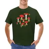 Men's Polos Red Mushrooms And Toadstools T-Shirt Plus Sizes Cute Tops Blanks Big Tall T Shirts For Men