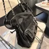 Kvinnor Vintage Designer 2in1 Black Netbag Hollow Out Shopper Shoulder Bags Classic Flap Quilted Coin Purse stor kapacitet Silverkedja Crossbody Handväskor 33x29cm