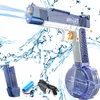 Pun di pistola ad acqua elettrica Glock pistola ricaricabile scricchiola automatica pistole estivi da tiro estivo per bambini adulti spiaggia 240415