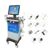 11 i 1 Hydradermabrasion Water Aqua Dermabrasion Microdermabrasion Hydro Machine Face Peeling Hudeny med PDT för akne -behandling