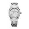 Designer Watch Luxe automatische mechanische horloges 77350st roestvrij staal materiaal zilver wit driehands kalender vrouwelijke beweging polshorloge 52B3
