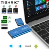 Muhafaza Tishirc M.2 - USB 3.0 SSD Kılıf M2 NGFF Serisi Sabit Disk Kutusu B Anahtarı (B+M) Anahtar M2 SATA SSD 2230 2242 için Harici Mobil Kutu