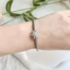 2024 Diseñador David Yumans Yurma Joyería Pulsera XX Pulsera de flores de micro Sol Pezza de apertura de hilo de apertura