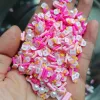 100G Slime Valentine Flower Cherry Heart Love Mix Polimer Clay Clay Plaste