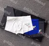 Sexe Mens Underpant Briefs Luxury Box imprimé Boxers Coton de haute qualité avec boîte