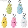 Plush Keychains Kpop Idol NJS Plush Keychain Mini Doll Cartoon Plush Bag Accessories Cute Keychain MINJI HANNI DANIELLE HAERIN HYEIN Y240415