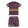 2024 Mustang Home and Away Rugby Jersey Set av högkvalitativa kläder 4 stilar