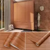 Wallpaper Grain Wood PVC Selfadhesive Waterproof Rolls Kitchen Stickers Furniture Wardrobe Table Wall Papers Home Decor 240329