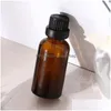 Verpakkingsflessen Groothandel Glas voor etherische oliën Druppels flesjes met opening dop aromatherapie per monsters DIY Levergereedschap Gereedschap Deli Dh0wj