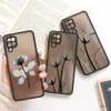 Mobiltelefonfodral Luxury Vintage Rose Flower Phone Case för Samsung A54 5G Case S24 Ultra S23 S22 S21 Fe A53 A34 A52 A32 A23 A14 A05S A72 Cover