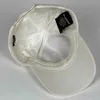 Chapeaux de luxe créateurs de mode Caps femmes hommes Broidered Baseball Cap Blnciaga Logo Hat WFP Baseball Hat Cotton White Men's Msp29 Wl