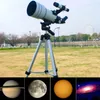 Outdoor Stargazing Telescope Professional 70 mm großer Apertur astronomische Teleskope für Erwachsene Kinder tragbare Weltraumbeobachtung 240408