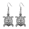 Bengelen oorbellen 1pair schildpad voor vrouwen materialen sieraden mannen diy haak maat 18x19mm