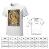 Polos Men's Vintage Gypsy Astrology Affiche |Alphonse Mucha T-shirt plus tailles vêtements de séchage rapide Coton