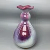 Vasos vasos de cerâmica jun china decoração gelo crack peças abertas altas 18,5 cm