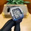 Men Watch Sapphire Fully Rm010 Mechanical Automatic Movement Richa Rubber Watchband Top Swiss Wristwatches