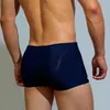 Плавание пляжные шорты для плавания для мужчин Desmiit Boxwear Boxer Sworks Сексуальный гей -купальный купальный костюм Badeshorts Man Zwembroek 240410