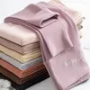 Pantaloni da donna itoolin donne casual cashmere biancheria intima pantaloni ad alta vita termici per l'autunno inverno 2024