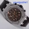 Fancy AP Wrist Watch Epic Royal Oak 26470st Mens Precision Steel Case Automatisk mekanisk schweizisk berömd lyxsportklocka