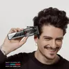 Aparador de cabelo profissional de VGR original para homens corpora ajustável Cabelo cortador de cabelo elétrico Recarregável Máquina de cabelo barbeiro 240412
