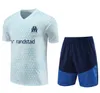 23/24 Marseille Trascksuit Payet Soccer Jersey Men Training Costume 23/24 Olympique de Marseille survivant Maillot Foot Short Sportswear