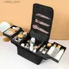 Cosmetische zakken grote capaciteit maken de tas meerlagige nagellak Organisator Waterdichte cosmetica Organisator Bag Viskast Make-up opberg L410