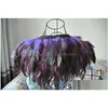 Другие праздничные поставки вечеринки 3 Ply Purple Feather воротнич