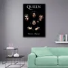 Bohemian Rhapsody Wall Art Classic Music Canvas Imprimés Mercury Queen Affiche Vintage Peinture Mur Images pour le salon Décor de maison