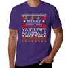 Heren Polos Christmas T -shirt - Merry ya smerige dieren sportfans jongens print aangepaste heren katoen t shirts