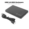 Enclosure 2.5" 2.5 Inch Caddy HDD SSD External Storage USB 3.0 SATA Enclosure External Hard Drive Case