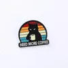 Halloween Dark Animal Film Film Quotes Badge niedliche Anime -Filme Spiele Harte Emaille Pins sammeln Cartoon Brosche Rucksack Hat Bag Collar Revers Lapel Badges S280021