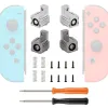 MICE 15 en 1 verrou en métal alternaive pour Nintendo Switch Oled Controller Gamepads Remplacement Fix Fix Origin Tools de réparation serrée