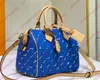 Speedys P9 Ban dou liere 25 letter Leather handbag M24424 M24425 designerS men women 2-pc Pillow bag tote lady top quality Shoulder crossbody Boston wallet Hobo purses