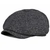 O3st berets HT3855 Berets Autumn Winter Cap for Men Women Gruba ciepła ośmiornica newsboy Cap retro malarz Beret Hat Ivy Flat Cap D24417