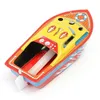 2023 Vintage Retro Steam Boat Tin Toys Candles Powered Sätt Ship Boat Collectible Gifts 240408