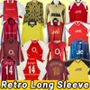 Gunners Henry Retro Soccer Jerseys Highbury Pires Reyes Bergkamp Adams Persie V. Persie Classic Classic Manga longa 00 02 03 04 05 06 98 99 1978 11 12 88 90 1988 1995 1996