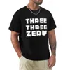 Polos masculinos de três zero (versão angustiada) T-shirt Secando rápida Kawaii Roupas Mens engraçadas camisetas