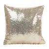 2024 Shiny Sequin Pillowcase Zipper Pillowcases Rose Gold Throw Pillow Case Cushion Cover for Wedding Party Home Decor 30x50 40x40 Shiny