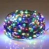 Dark green colorful lights light up the Christmas tree 24V waterproof LED atmosphere lights a new choice for outdoor decoration