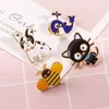 halloween animals enamel pins childhood game movie film pin Cute Anime Movies Games Hard Enamel Pins Collect Cartoon Brooch Backpack Hat Bag Collar Lapel Badges