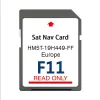 Kaarten nieuwste F11 Sync2 Navigation SD Card Sat Nav Map UK Europe voor Ford 2022 Update HM5T19H449FF met gratis antifogflim