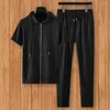 Men's Tracksuits Men Cardigan de traje de tracks