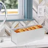 Bowls Toast Box Bread Baking Tool Roasting Pan With Lid Cake Make Mold Loaf Metal Stainless Steel Sandwich Supplies