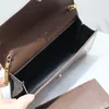 10A Classic Mini Envelope Package Uptown Sunset Bag Designer Bolsa de ombro feminino Luxurys Handbag Original Couro 607788