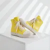 Chaussures décontractées 2024 Couple haut de gamme jaune Board Hip Hop Street Dance Cool Woman Designer Sneakers Femmes