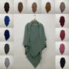 Ramadan eid moslimvrouwen Khimar bescheiden hoofdtooi hijab islamitisch gebedskleding Arabisch niqab amira long sjaal tulband burqa240403