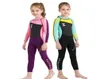 25 mm Długie rękawie kombinezon nurkowy dla chłopców dziewczęta dzieci surfingowe żądło garniturowe rurka UV Ochrona BASK w nurku skóry zima 7316437